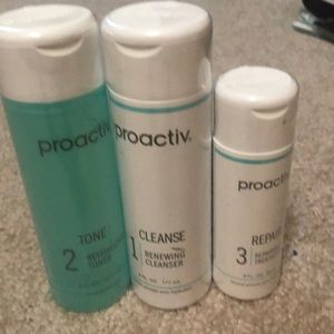 3 step cleanser, toner, & repair